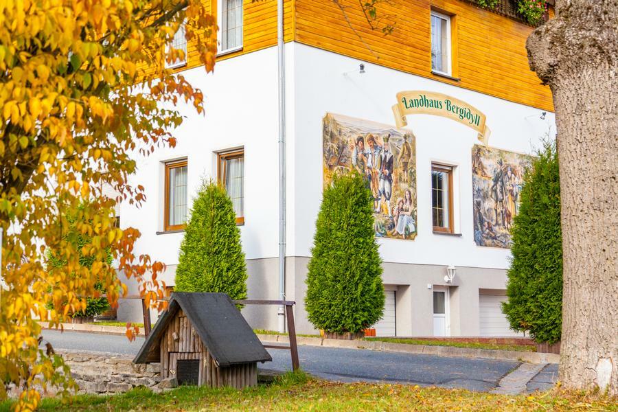 Landhaus Bergidyll Bärenstein Esterno foto