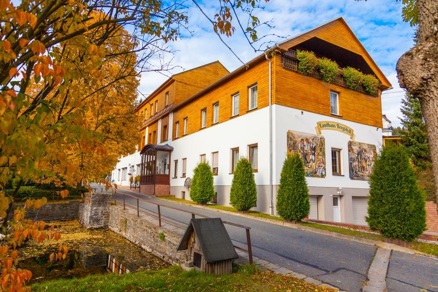 Landhaus Bergidyll Bärenstein Esterno foto