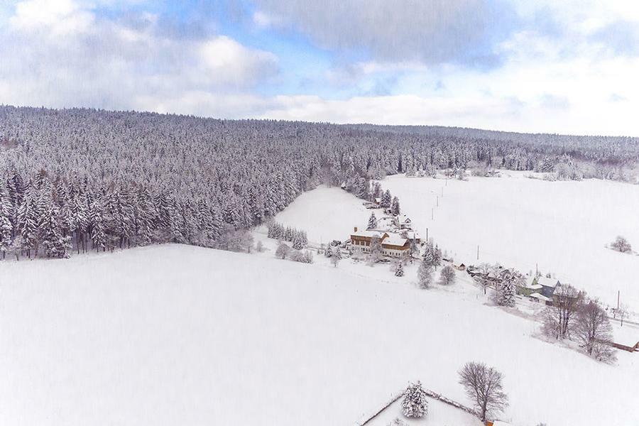 Landhaus Bergidyll Bärenstein Esterno foto
