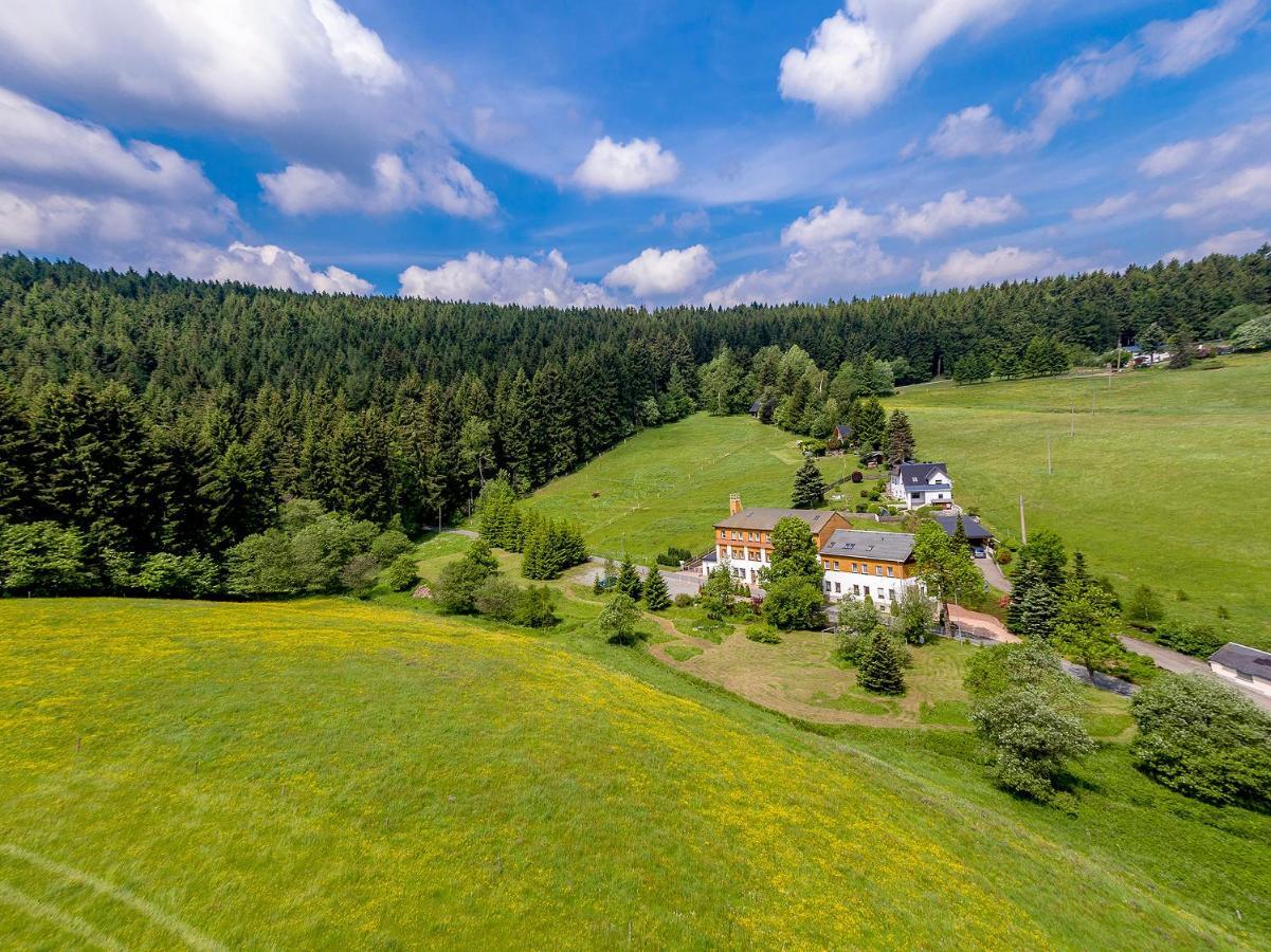 Landhaus Bergidyll Bärenstein Esterno foto
