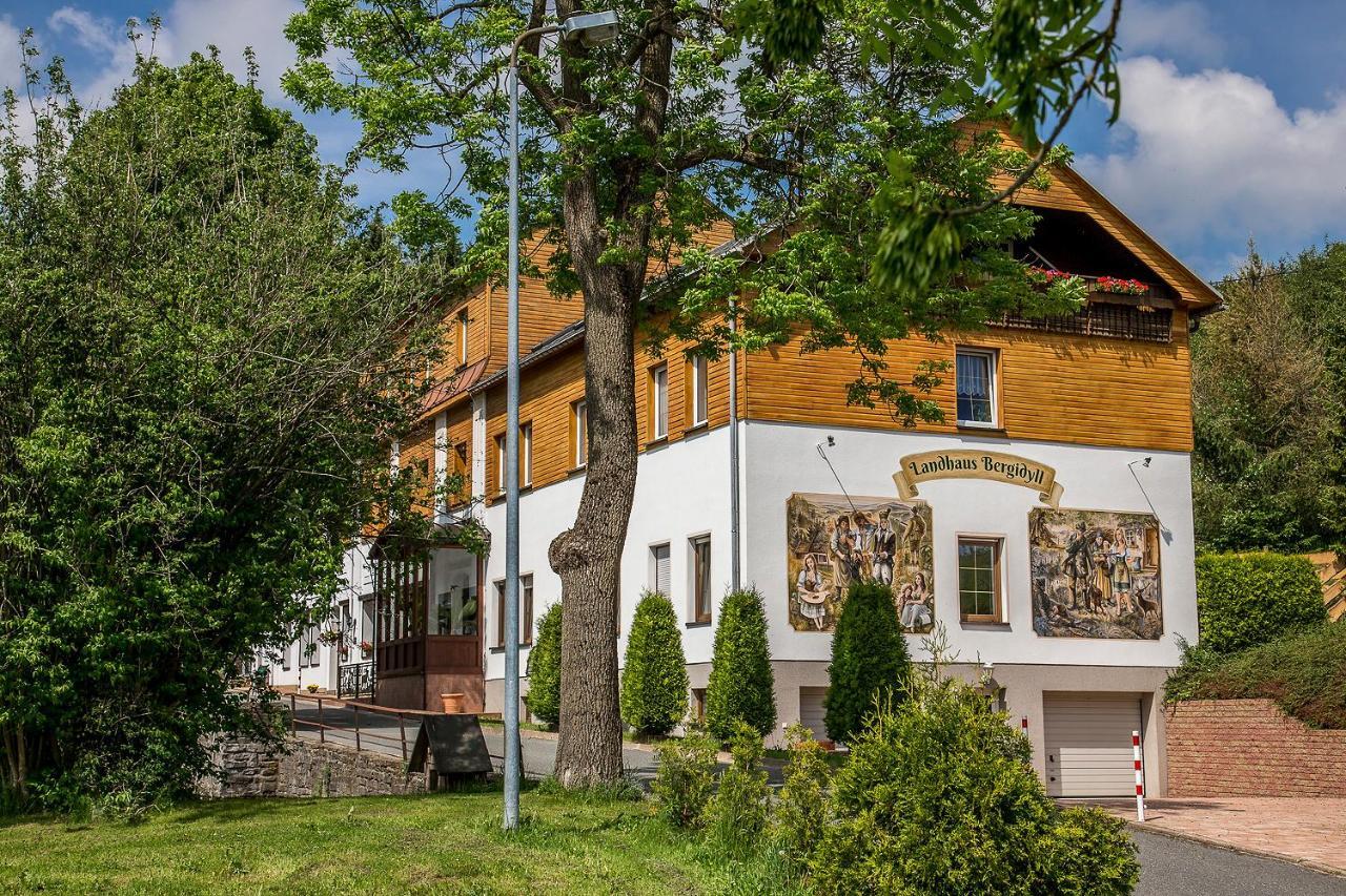Landhaus Bergidyll Bärenstein Esterno foto